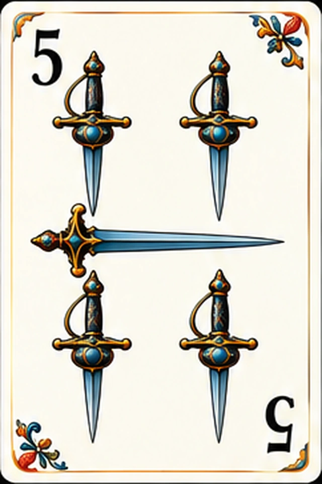 5 de espadas