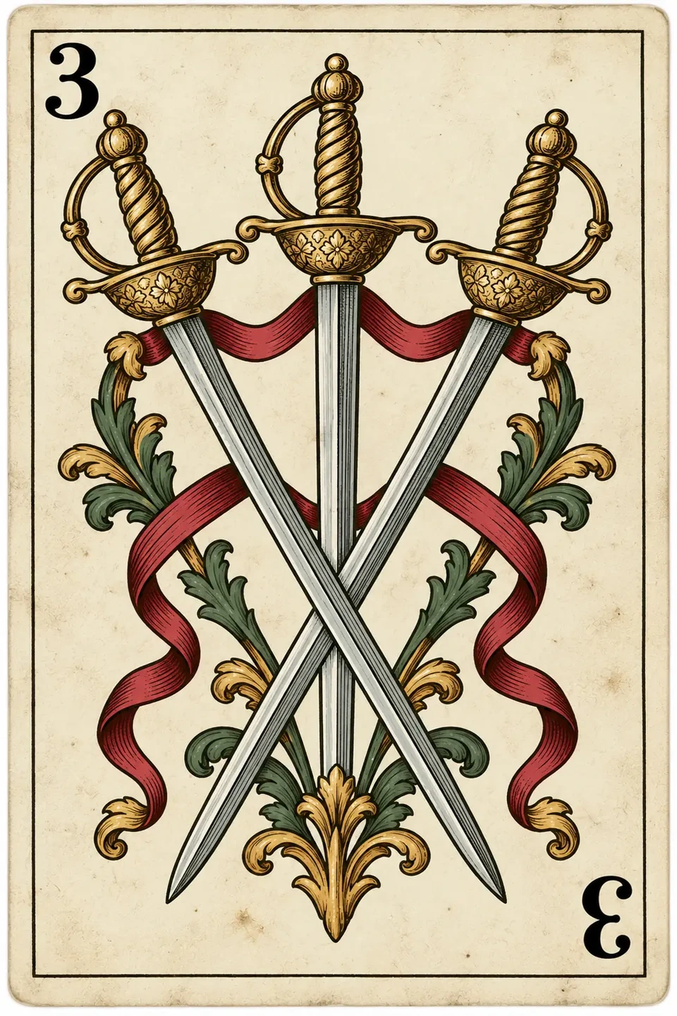 3 de espadas