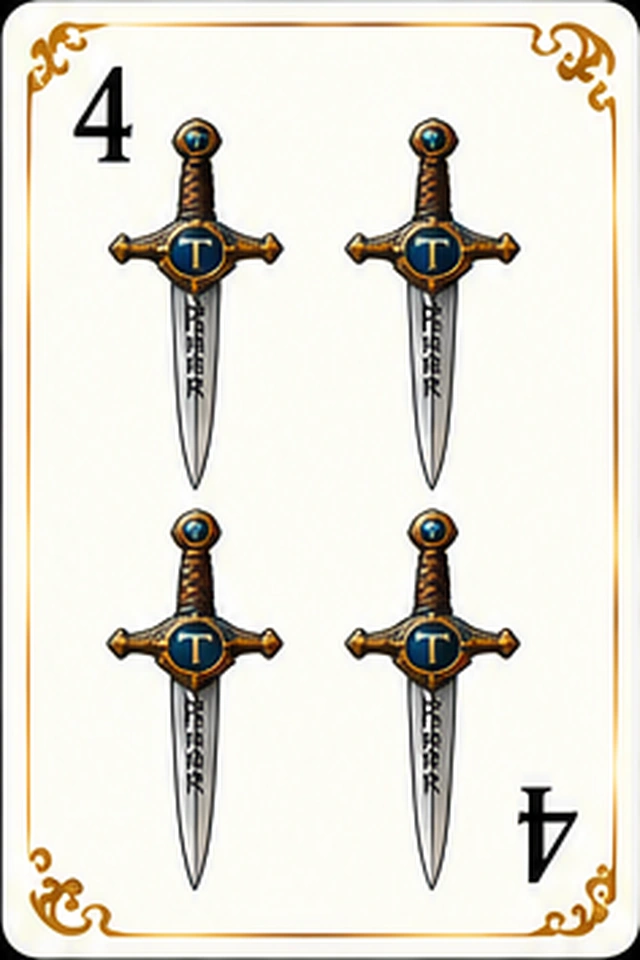 4 de espadas