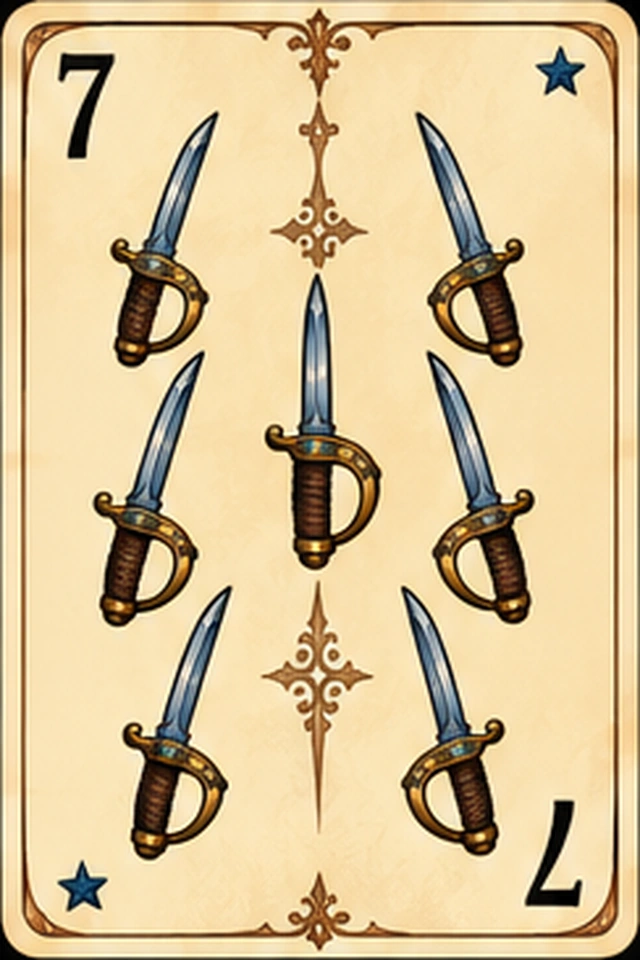 7 de espadas