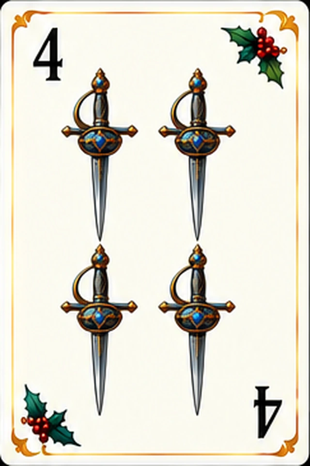 4 de espadas