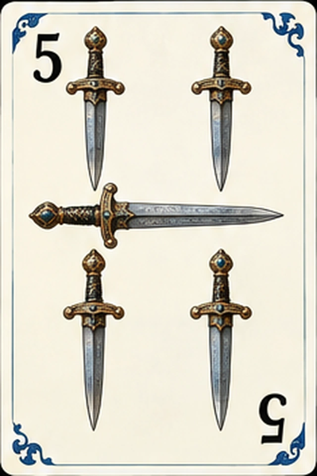 5 de espadas