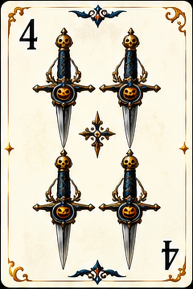 4 de espadas