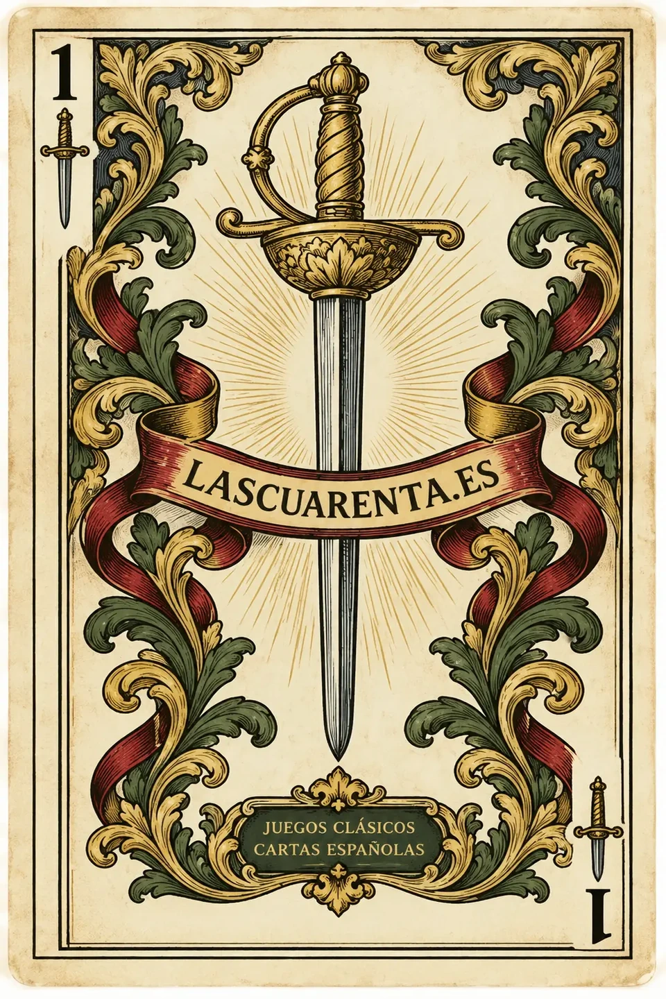 1 de espadas