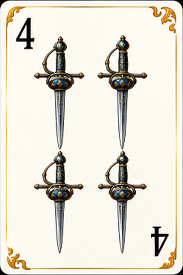 4 de espadas