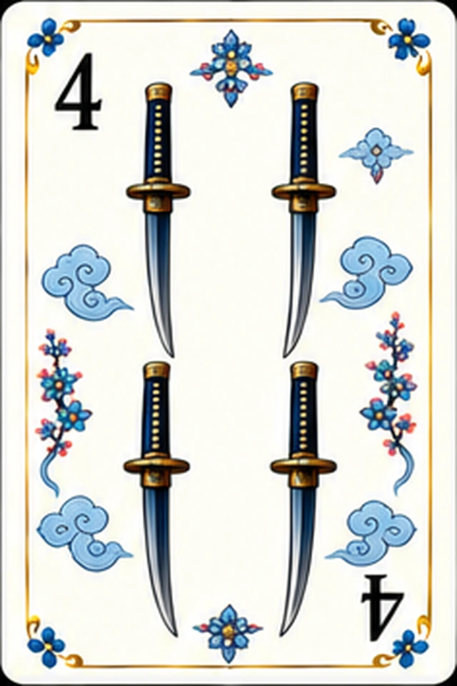 4 de espadas