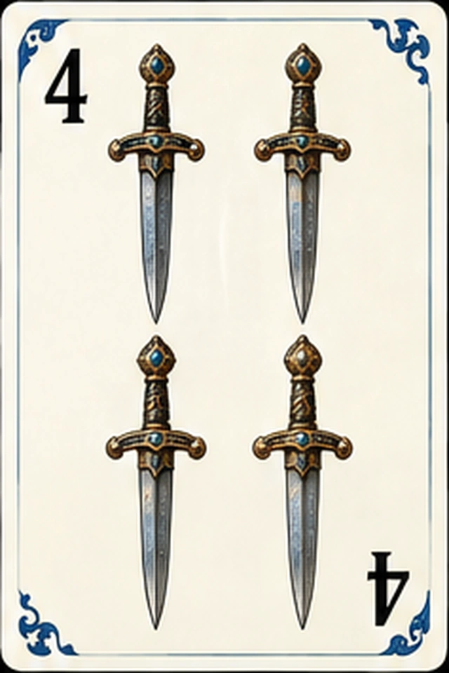 4 de espadas