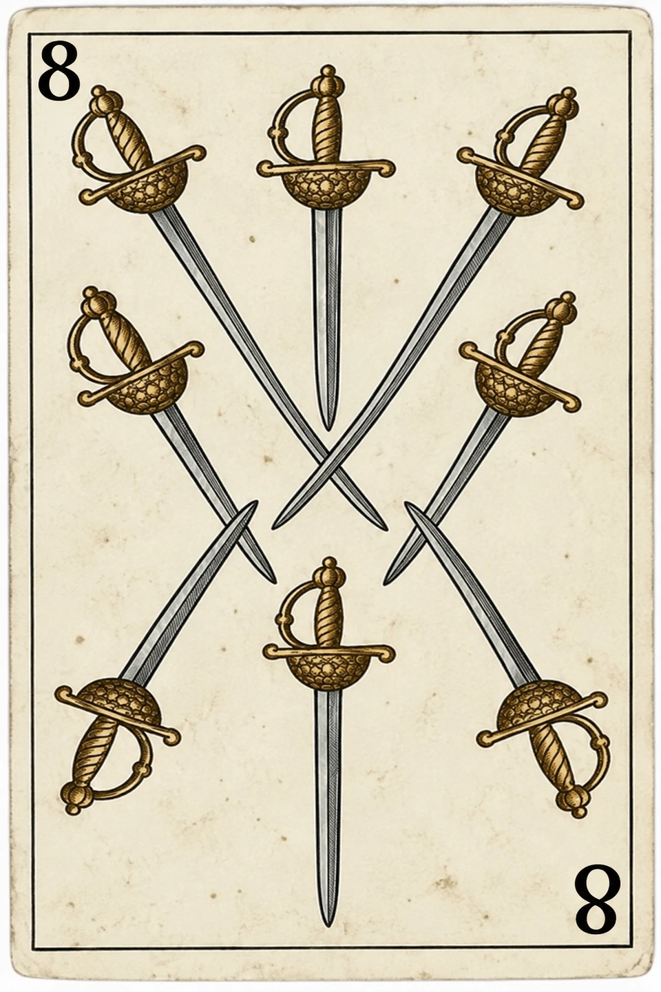 8 de espadas