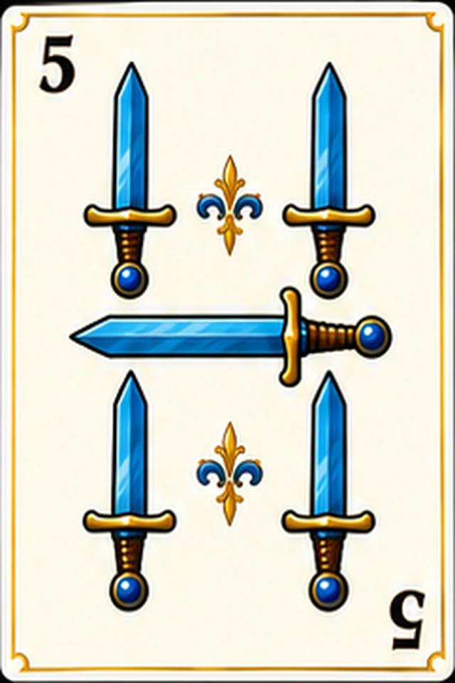 5 de espadas