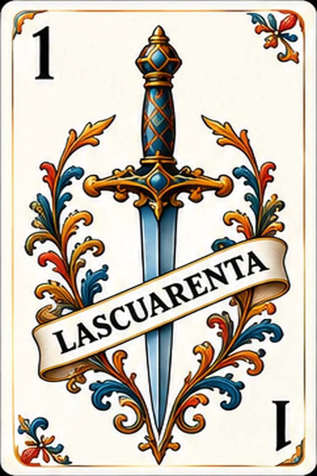 1 de espadas
