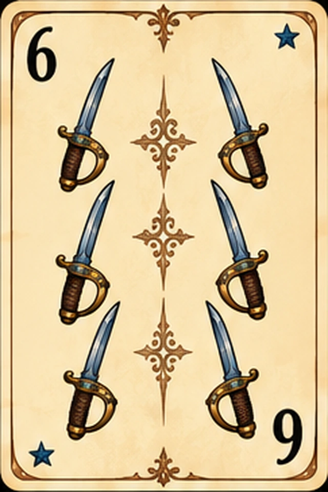 6 de espadas