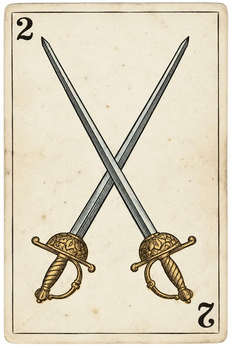 2 de espadas